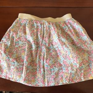 Carter's Bottoms - 2-for-1 Floral skirts for spring, gold waistband Carter's Bottoms - 2-for-1 Floral skirts for spring, gold waistband